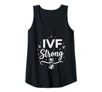 Womens IVF Journey Warrior Fertility Infertility Support Idea Tank Top