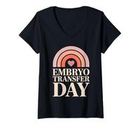 Women's IVF Transfer Day Embryo Transfer Transfer Day IVF IVF Hope V-Neck T-Shirt