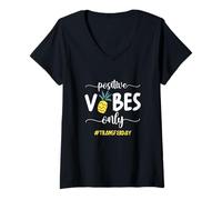 Women's IVF Transfer Day Pineapple IVF Couples Matching V-Neck T-Shirt