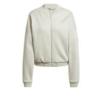 adidas Women's ESSENTIALS CONTEMPORARY LOGO BOMBER JACKET, Wonder Alumina, M