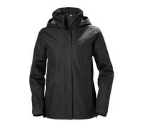 Helly Hansen Womens Aden Rain Jacket, XL, Black