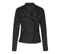 Women's jacket Only Ava imitation cuir biker Noir 44