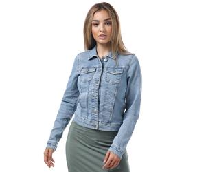 Women's Jacket Only Wonder Regular Fit Denim Button up in Blue