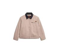 Superdry Cord Collar Ranch Jacket Beige L Women