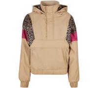 Urban Classics Mixed Jumper Over Jacket Beige XS Woman