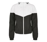 Urban Classics Women's Ladies Arrow Windbreaker Wind Jacket, Light Pink/Black, M