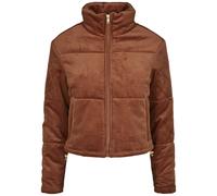 Women's jacket Urban Classics corduroy puffer (grandes tailles) Violet 5XL
