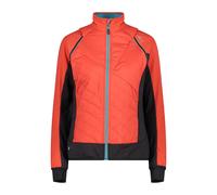 Women's jacket with removable sleeves CMP hybrid Orange 2XS