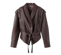 Women's Jackets Long-Sleeved Jackets, Outdoor Jacket, Waterproof Lightweight Windbreaker Overcoat Uk Classic-Fit Plus Size Tops Biker Gothic Warm Top Steampunk Elegant Coat