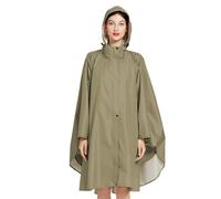Womens Jackets, Waterproof Jacket, Unisex Cape Coat Lightweight Windproof Outdoor Rain Poncho With Color Block Design For All Seasons Suitable For Everyday Use And Hiking