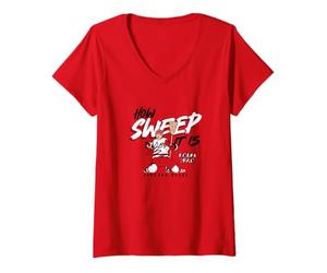 Women's Jackson Blake - How Sweep It is - Carolina Hockey V-Neck T-Shirt