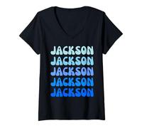 Womens Jackson V-Neck T-Shirt