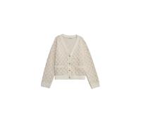 Womens Jacquard And Lurex Patterned Cardigan Salsa Jeans Beige S