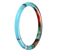 Women's Jade, Natural Coloured Chalcedony Agate Jade Ethnic Jade Jade with Box, 55 mm