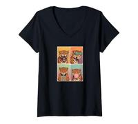 Women's Jaguars Funny Jaguar V-Neck T-Shirt
