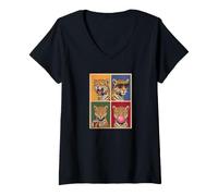 Women's Jaguars Funny Jaguar V-Neck T-Shirt