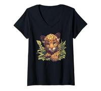Women's Jaguars Jaguar V-Neck T-Shirt