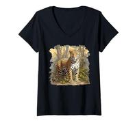 Womens Jaguars Jaguar V-Neck T-Shirt