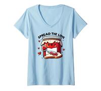 Womens Jam Spread The Love V-Neck T-Shirt