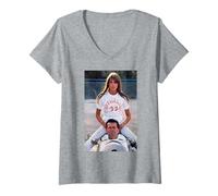 Womens James Garner Françoise Hardy Film Duffy Archive Photography V-Neck T-Shirt