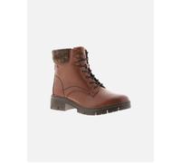 Women's Jana Womens Ankle Boots Jia Lace Up Dark tan UK Size - Brown - Size: 5