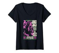 Women's Janis Joplin Live Avalon Ballroom San Francisco June 1966 V-Neck T-Shirt