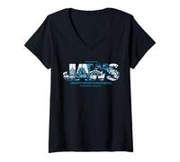 Womens Jaws 2025 Amity Island Has Everything Orca V-Neck T-Shirt