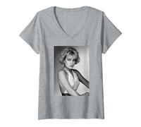 Women's Jay Ashton Bucks Fizz Singer I Hear Talk Era 1984 V-Neck T-Shirt