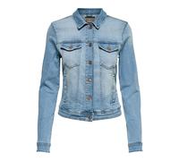 ONLY Women's Tia Jacket BB LB Noos, Blue (Light Blue Denim Light Blue Denim), 14