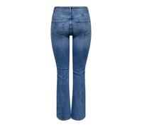ONLY Women's Onlblush Mw FLA Rhinestone DNM Tai885Noos, Medium Blue (Medium Blue Denim), XL / 32L
