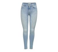 ONLY NOS Women's OnlBlush Mid Ankle Skinny Fit Jeans, Blue (Light Blue Denim), S / 34L