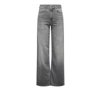ONLY Women's Female mit Weitem Bein Onlmadison Hohe Taille Weiter Beinschnitt Jeans, Light Grey Denim, L / 30L