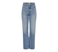ONLY Women's Onlriley Life Ex Hw Str DNM Dot353 Noos High-Waist Jeans, Medium Blue (Medium Blue Denim), 25W x 30L
