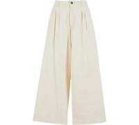 Urban Classics Wide Leg Light Jeans Beige 27 Woman