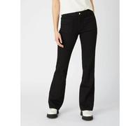 Wrangler Flare Jeans Black 30 / 34 Woman