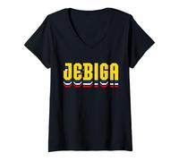 Womens Jebiga Jugoslavija Bosna SFRY Yugoslavia Serb Bosnian V-Neck T-Shirt