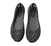 Womens Jelly Sandals,Womens Closed Toe Summer Sandals,Hollow Out Anti-Slip Sandals Breathable Quick Dry Slides Casual Beach Shoes Soft Slides Bird-Nest Rain Shoes For Indoor And Outdoor Use