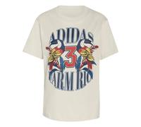adidas Women's x Farm Rio Graphic T-Shirt, Talc/Dark Marine, XS