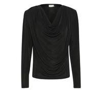 Women's jersey blouse KAFFE Gina Noir M
