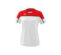 Erima Women's „Change Functional T-Shirt, White/red/Black, 40