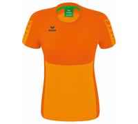 Erima Women's Six Wings Functional T-Shirt, New Orange, 40