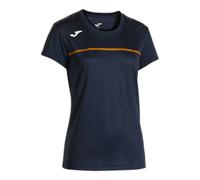 Joma Record Iii Short Sleeve T-shirt Blue S Woman