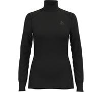 Odlo Women's Turtleneck Base Layer ACTIVE WARM ECO Thermal Black L