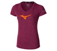 Mizuno Core Runbird Short Sleeve T-shirt Purple XL Woman