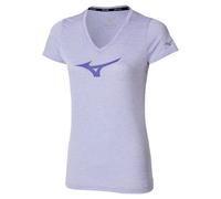 Mizuno Core Runbird Short Sleeve T-shirt Purple XS Woman