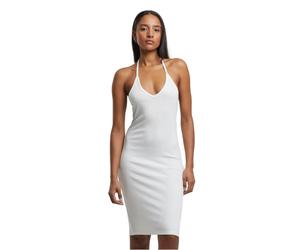 Women's Jersey Strappy Dress Urban Classics Blanc XL