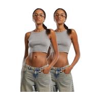 Women's jersey tank top Urban Classics (x2) Grey XS