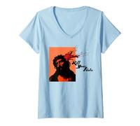 Womens Jesus Christ Idols Bible Verse God Faith Pagan V-Neck T-Shirt