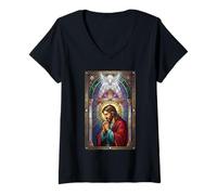 Women's Jesus Christ Resurrection V-Neck T-Shirt