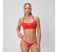 Women's Jetstream Textured Crossback Bikini Top Red/White - 2XL High Risk Red/White 2XL
